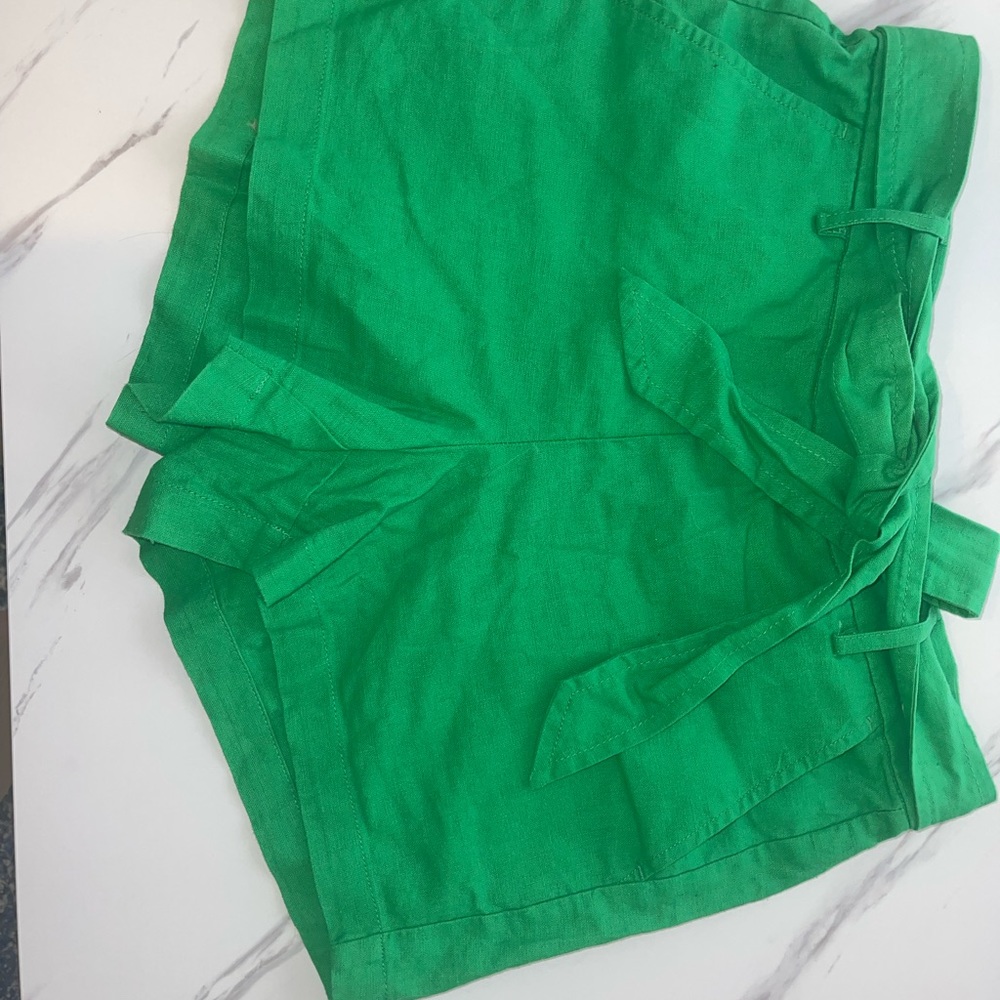 J CREW Factory Green Shorts